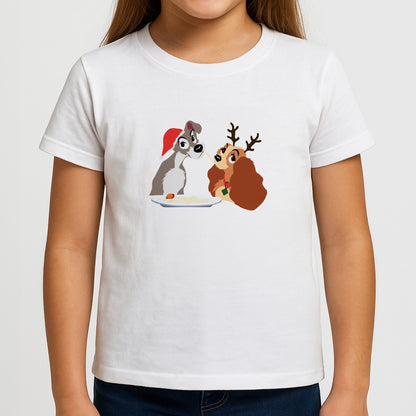 Christmas Lady Girls T-Shirt