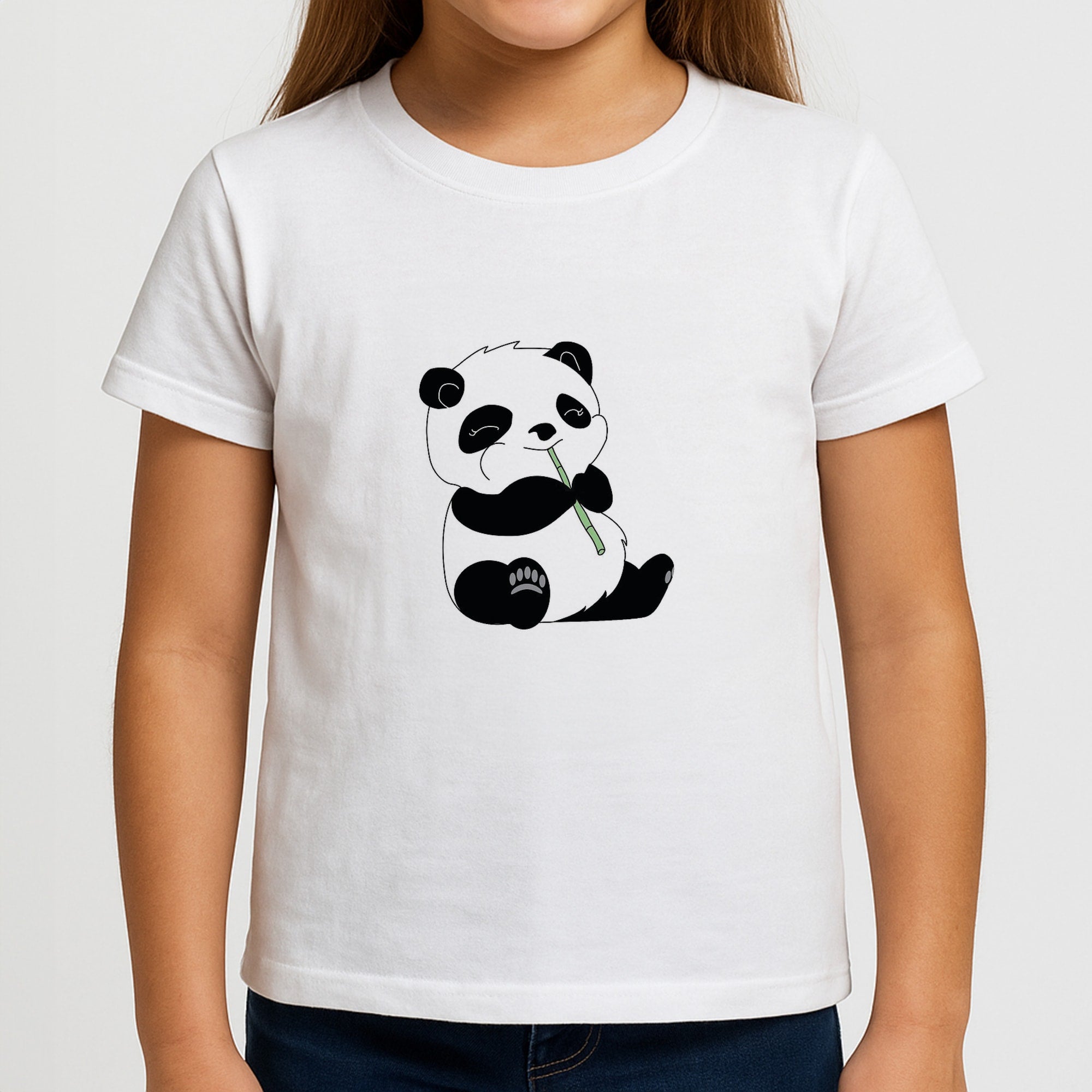Vegan Panda Kids T-Shirt