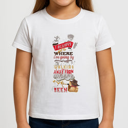 I Always Get Where I'm Going - Winnie Quote Girls T-Shirt