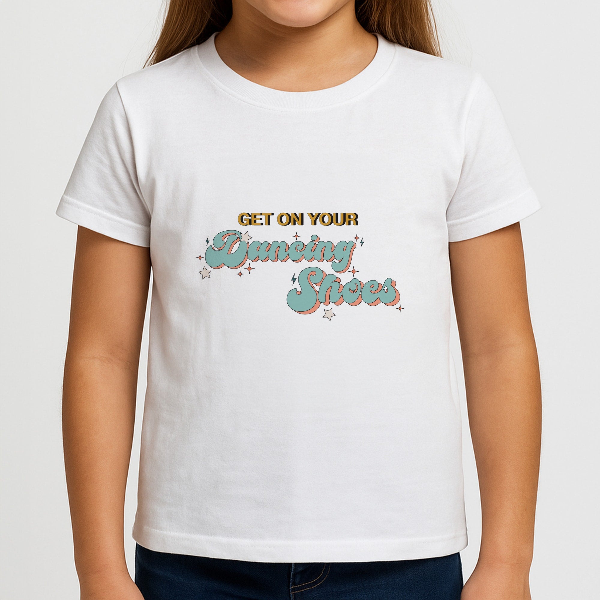 Get On Your Dancing Shoes Kids T-Shirt