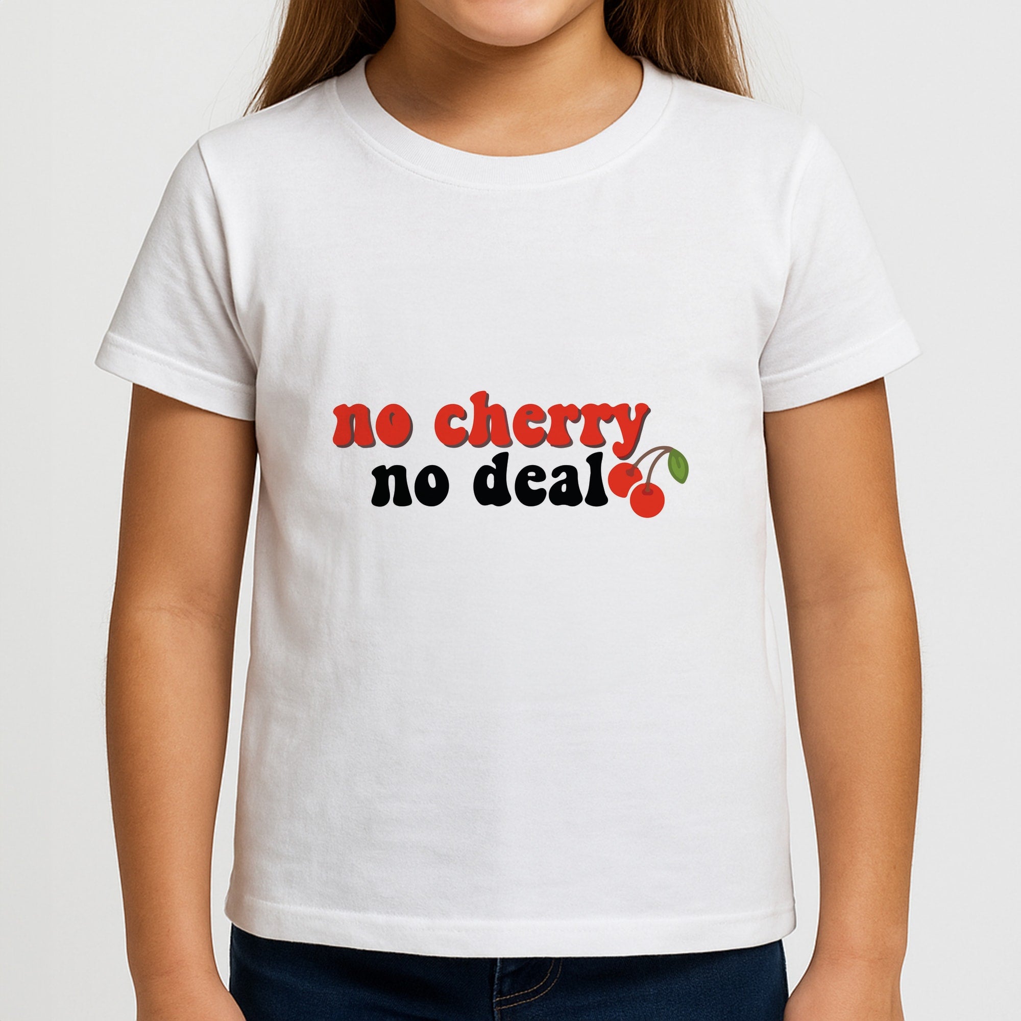No Cherry No Deal Kids T-Shirt