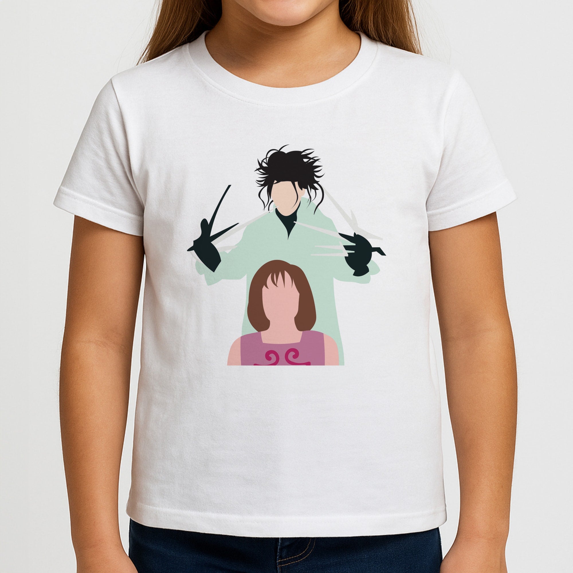Standing - Scissorhands Kids T-Shirt