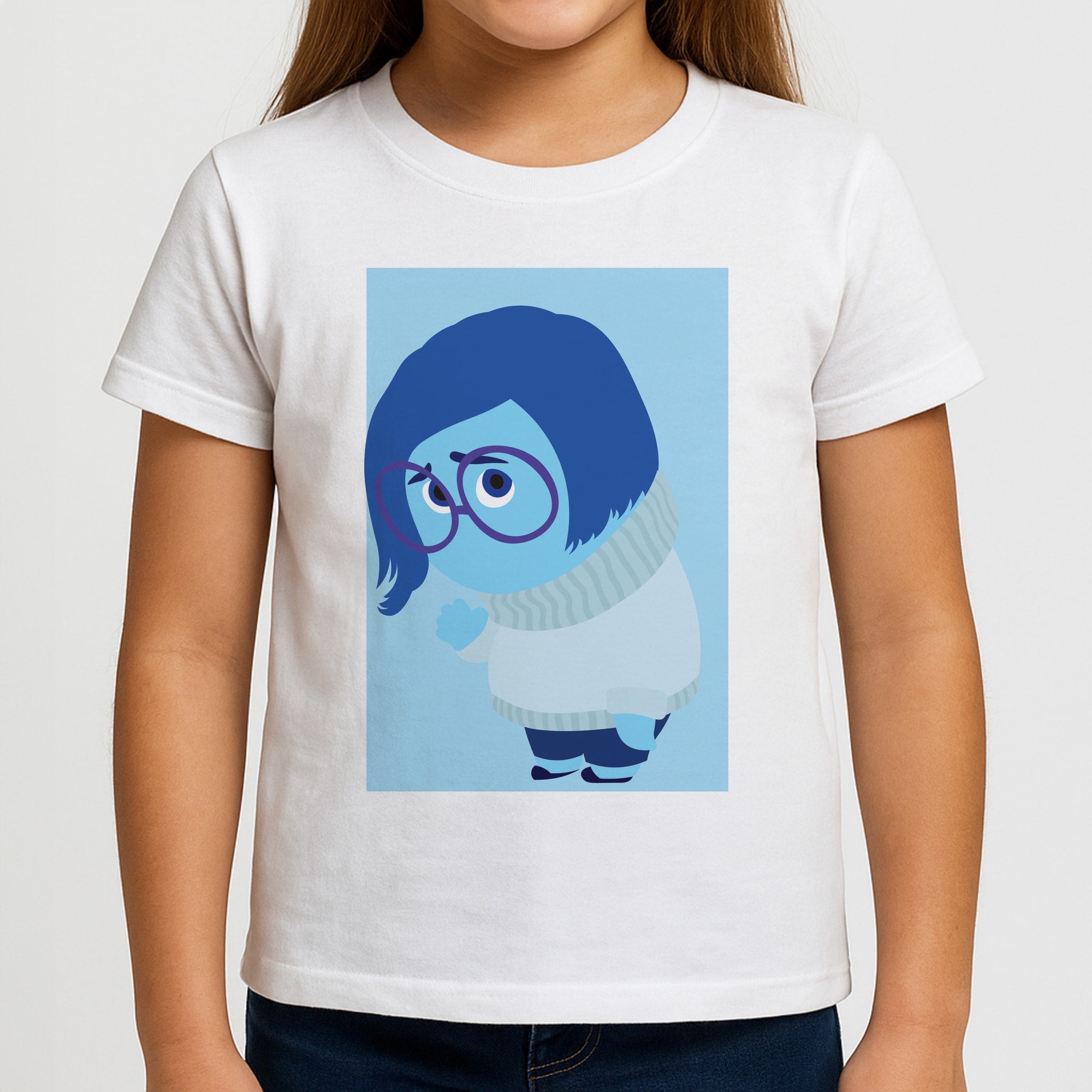 Sadness - Inside Out Girls T-Shirt