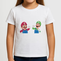 Mario And Luigi Kids T-Shirt