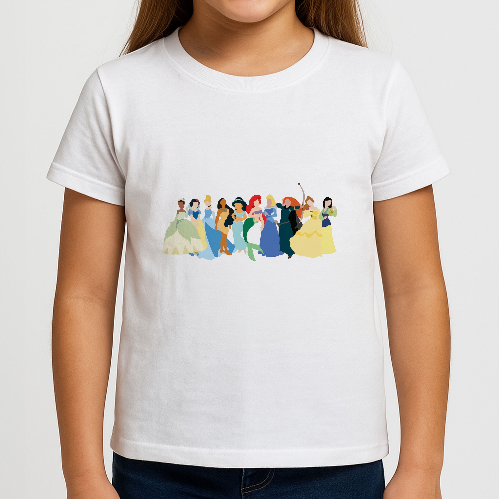 Fairytale Princesses Cast Kids T-Shirt