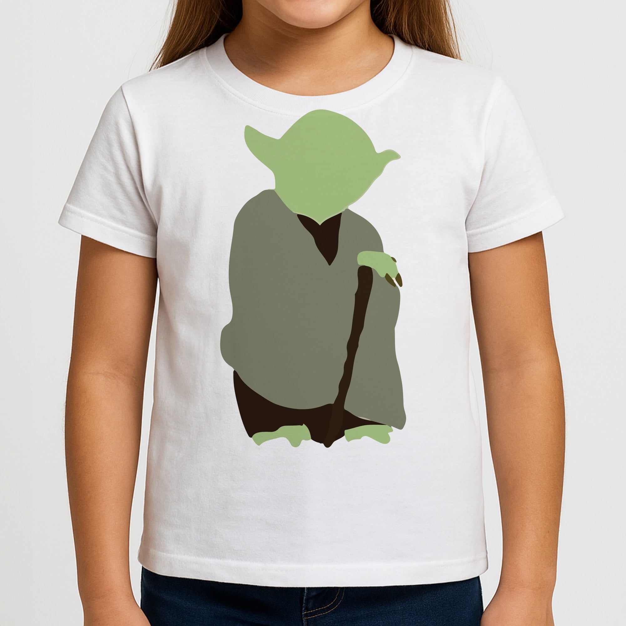 Yoda Faceless Kids T-Shirt