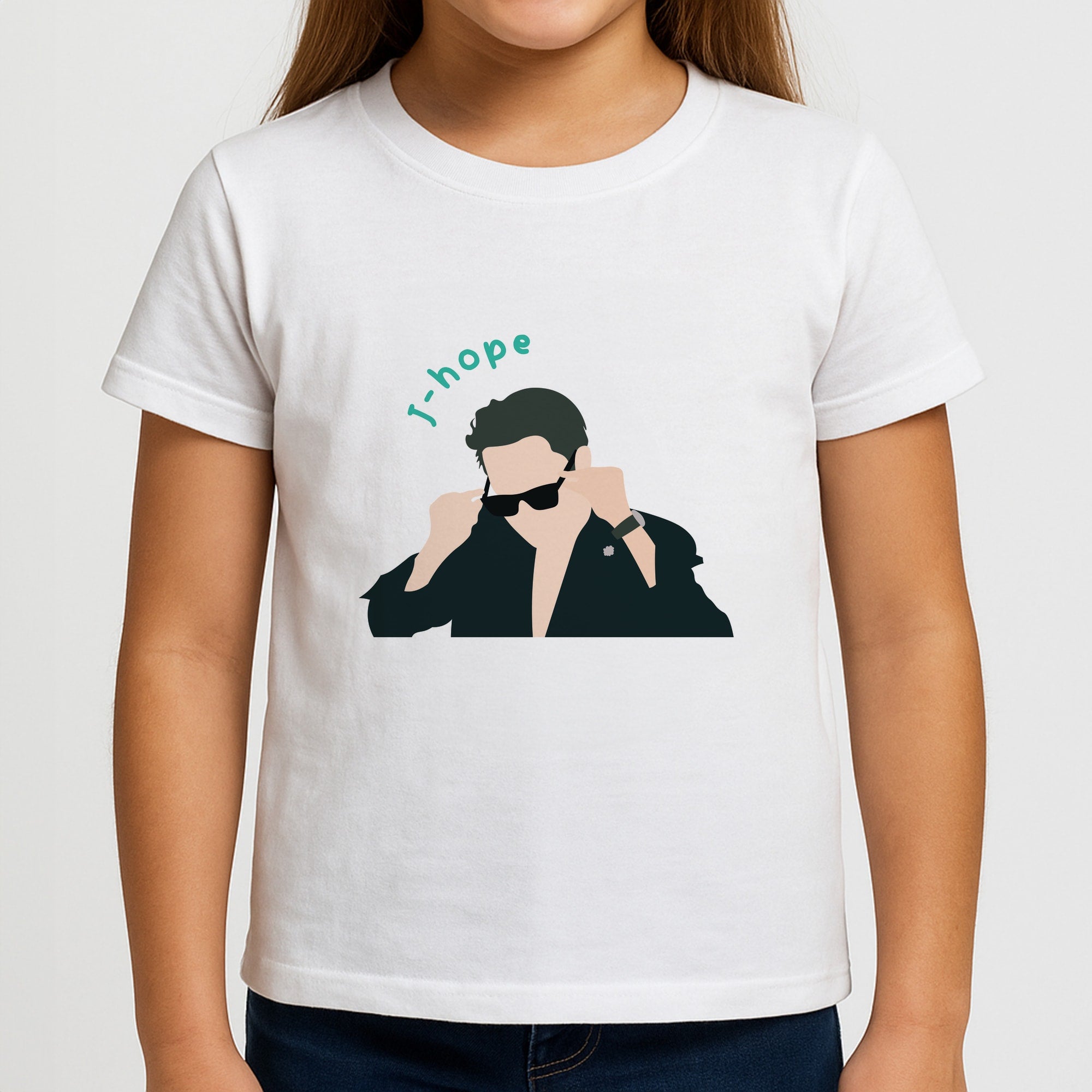 J-Hope Glasses - K Pop Kids T-Shirt