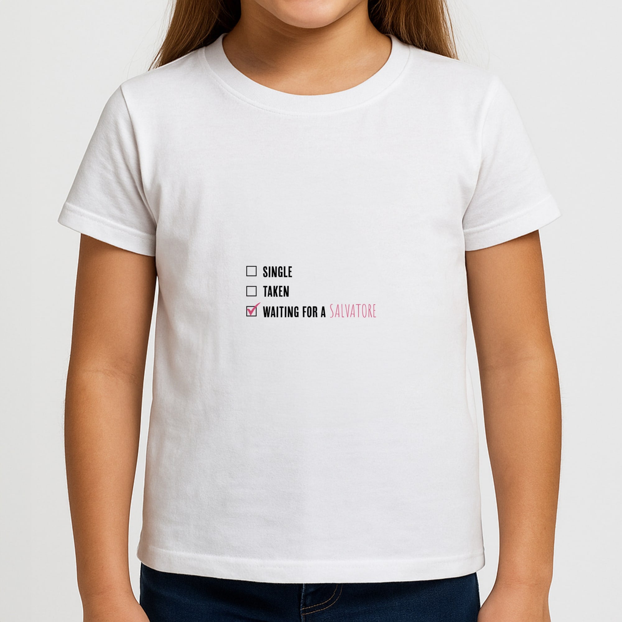 Waiting For A Salvatore - VD Girls T-Shirt