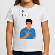 I'm Fine Kids T-Shirt 3