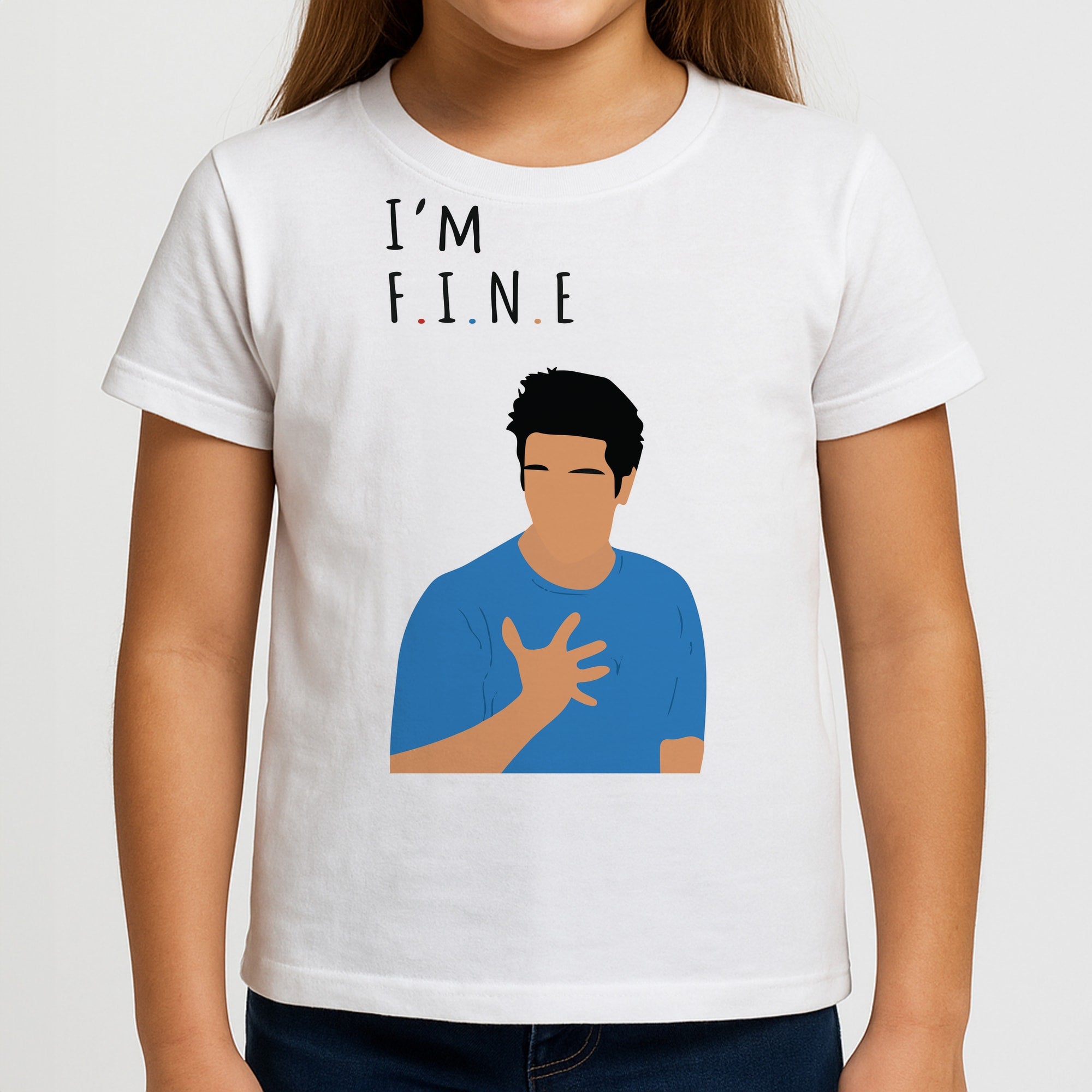 I'm Fine Kids T-Shirt