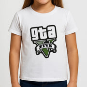 Green Five - Video Game Kids T-Shirt 3
