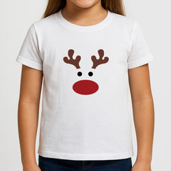 Rudolph Red Nose - Christmas Girls T-Shirt