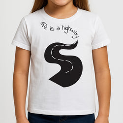 Life Is A Highway - Cars Kids T-Shirt