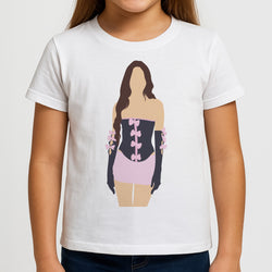 Pink Hearts - Olivia Girls T-Shirt