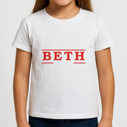 Title - Personalised Stranger Kids T-Shirt 3