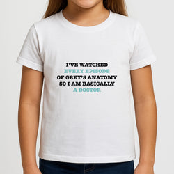 I've Watched Every Episode Of Grey's Kids T-Shirt