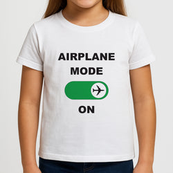 Airplane Mode On - Travel Girls T-Shirt
