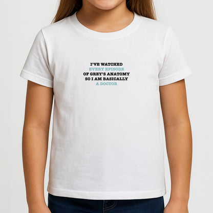 I've Watched Every Episode Of Grey's Girls T-Shirt