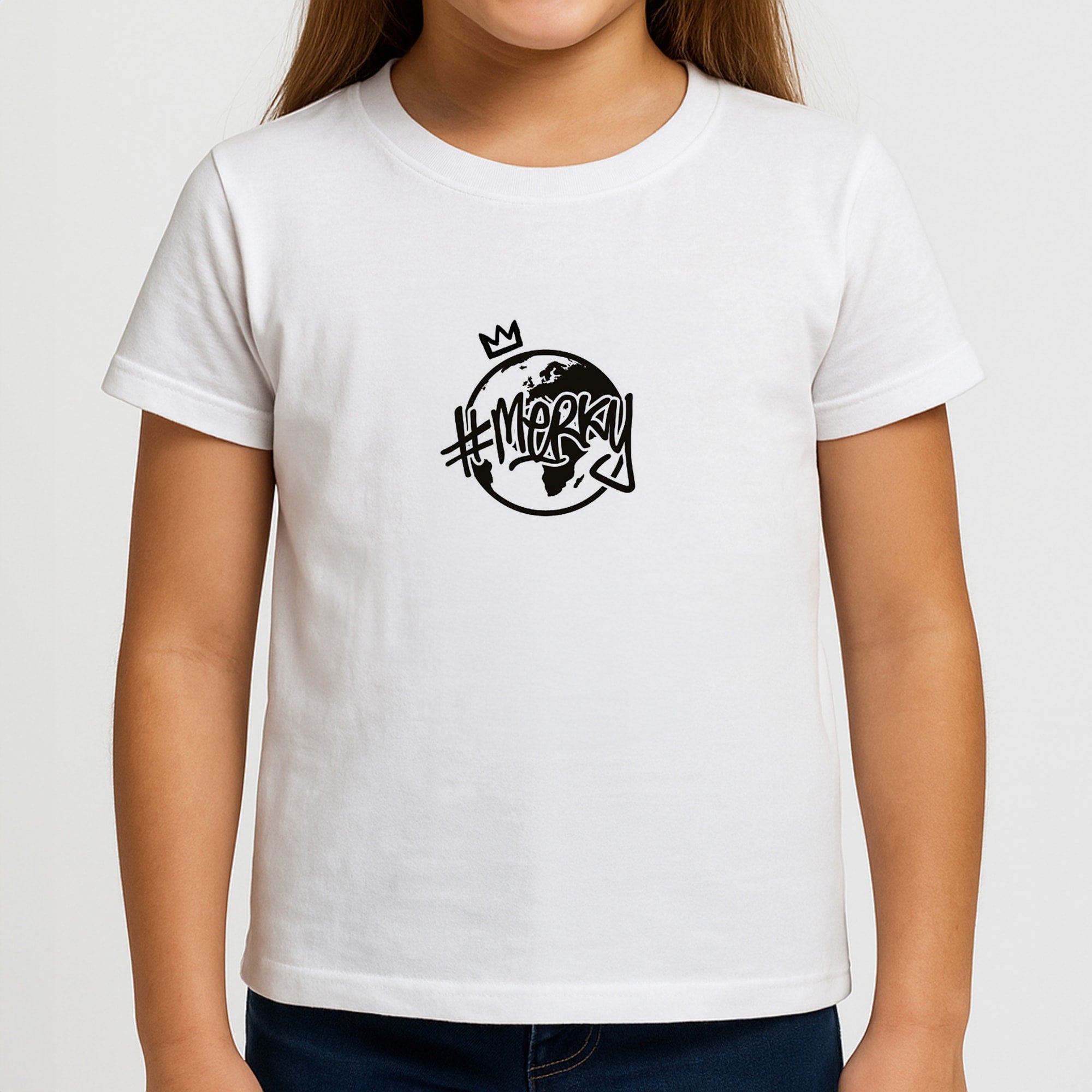 Hashtag Merky Globe Girls T-Shirt