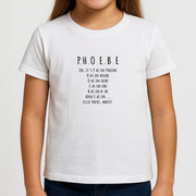 Spelling Phoebe Kids T-Shirt 3