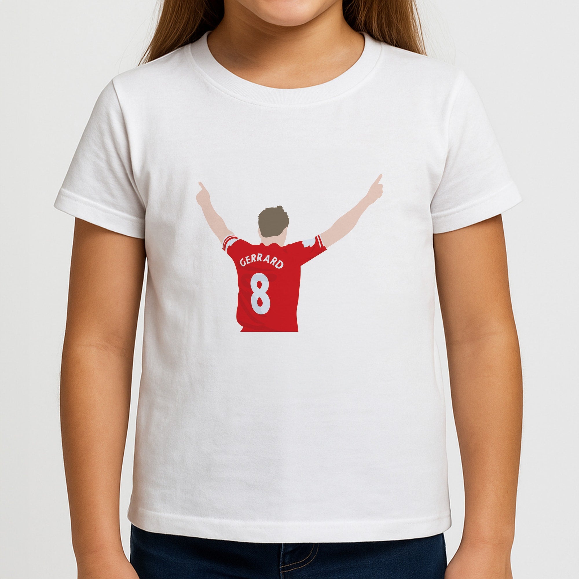 Gerrard - Football Girls T-Shirt