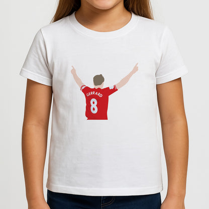 Gerrard - Football Girls T-Shirt
