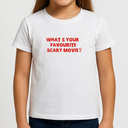 What's Your Favourite Scary Movie - Halloween Girls T-Shirt
