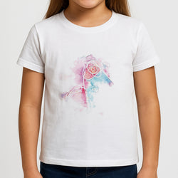 K-Pop Band Love Yourself Watercolour Painting Kids T-Shirt