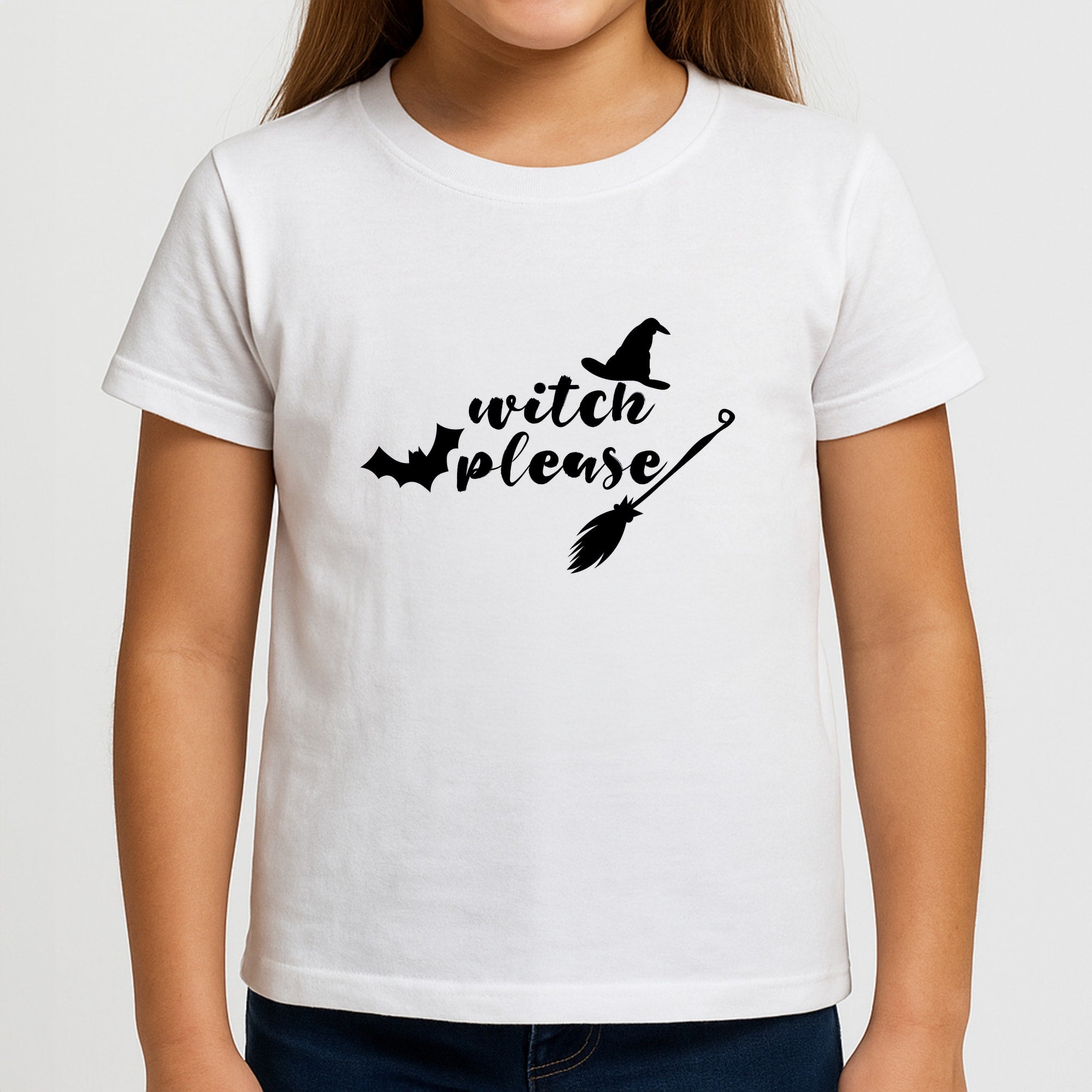 Witch Please - Halloween Girls T-Shirt