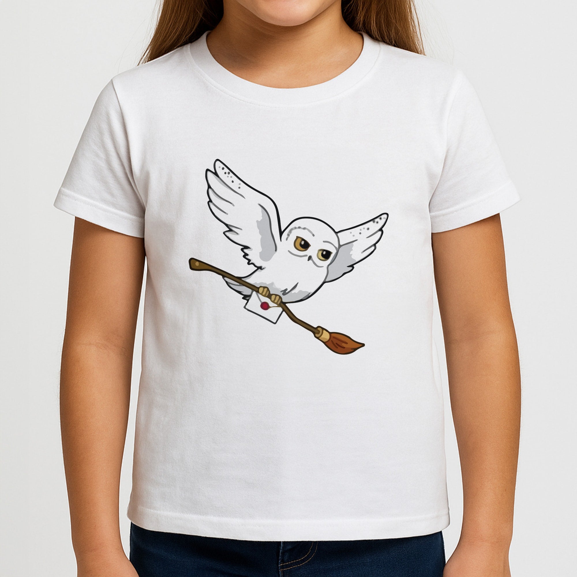 Messenger Owl Hedwig Kids T-Shirt