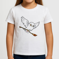 Messenger Owl Hedwig Kids T-Shirt