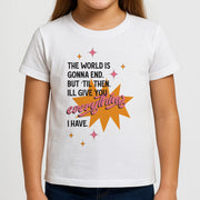 The World Is Gonna End - Fender Kids T-Shirt 3