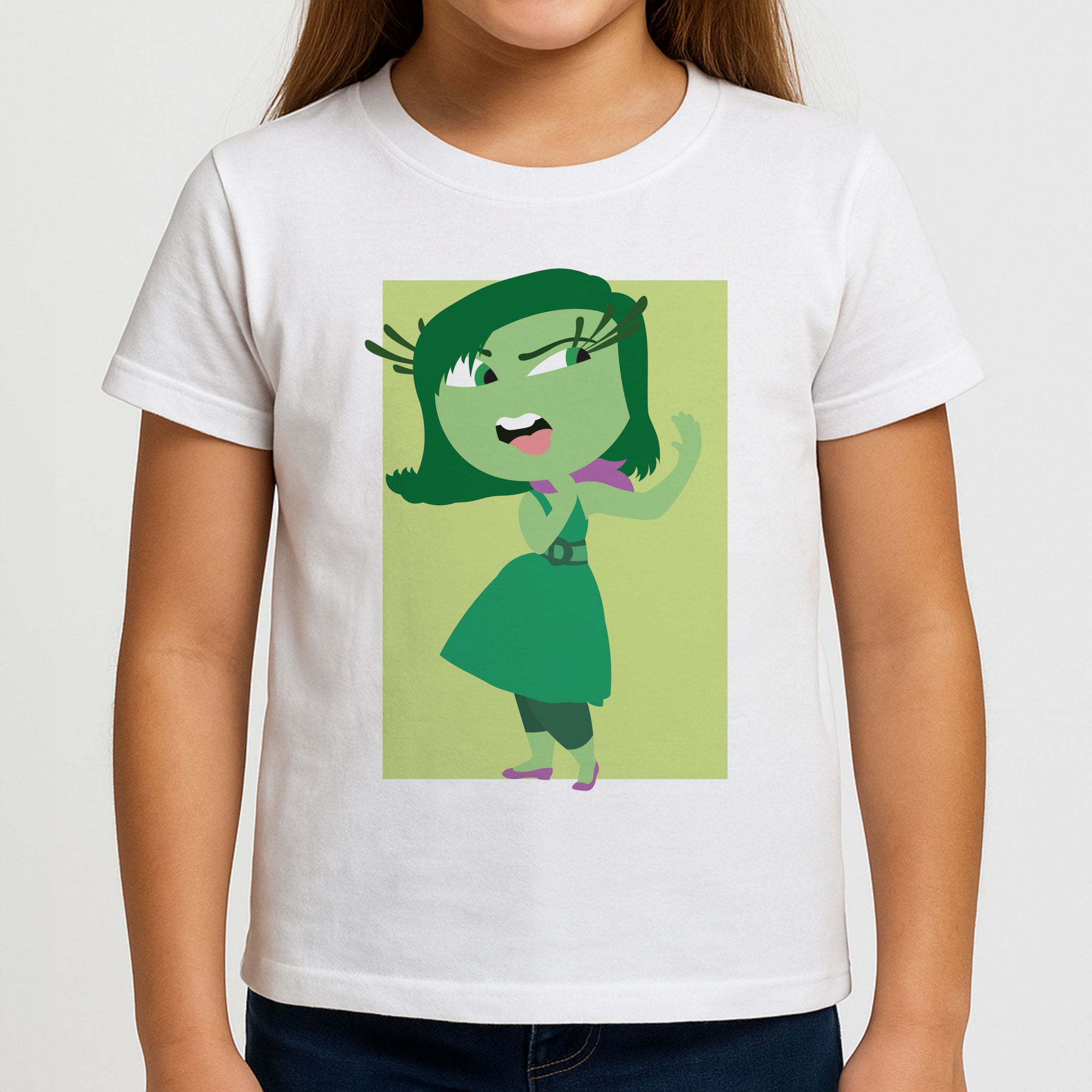 Disgust - Inside Out Girls T-Shirt