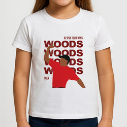 Woods Dark Red Girls T-Shirt