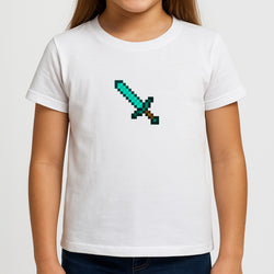 Diamond Sword - Mining Girls T-Shirt
