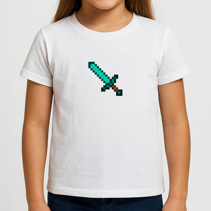 Diamond Sword - Mining Girls T-Shirt