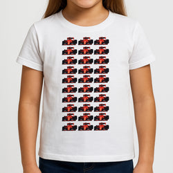 F1 Car Collage Girls T-Shirt