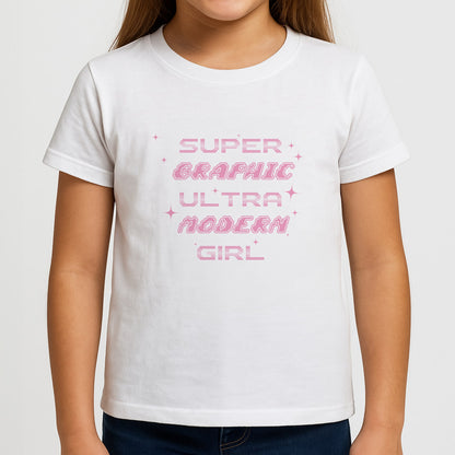 Super Graphic Ultra Modern Girl - Chappell Girls T-Shirt
