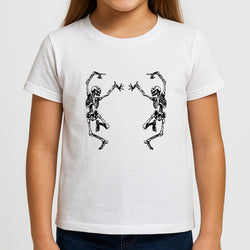 Dancing Skeletons - Halloween Girls T-Shirt