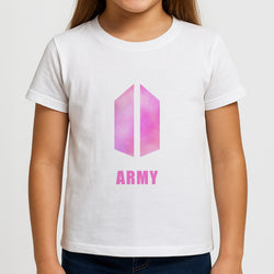 BTS Army Pink - K Pop Girls T-Shirt
