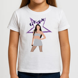 Dark Purple Olivia Kids T-Shirt