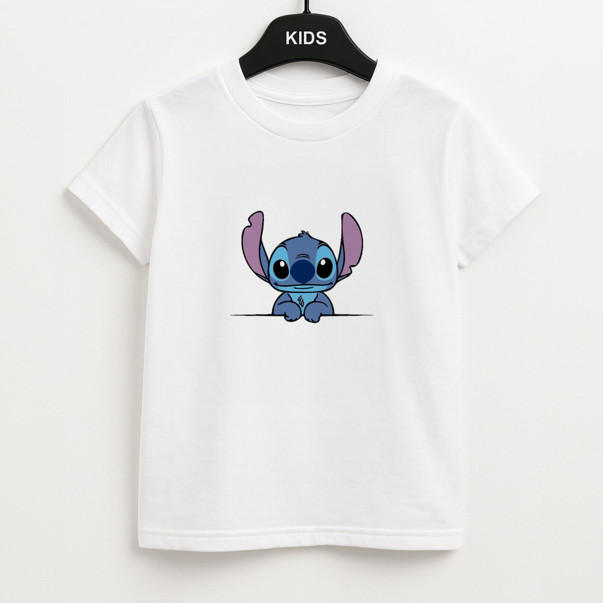 Alien Blue Leaning Kids T-Shirt