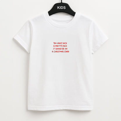Pretty Face - Elf Unisex Kids T-Shirt