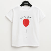 Time To Float - Clown Kids T-Shirt