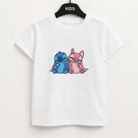 Best Friends - Pink Alien Kids T-Shirt