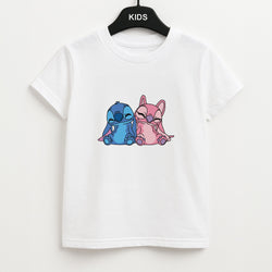 Best Friends - Pink Alien Unisex Kids T-Shirt