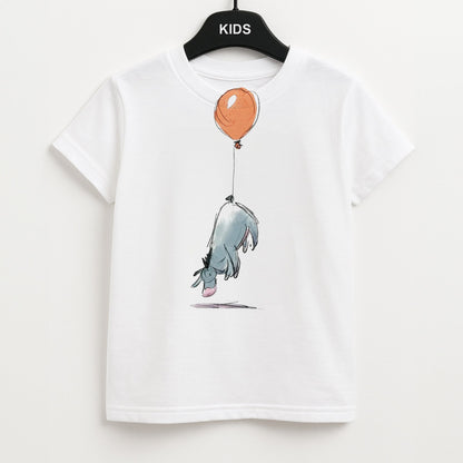 Donkey And His Balloon Kids T-Shirt