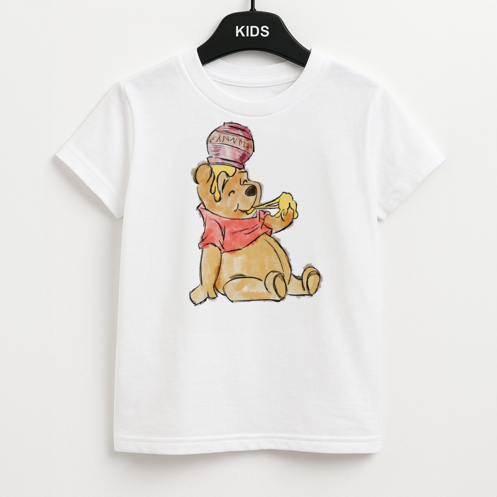 Winnie Sketch Kids T-Shirt