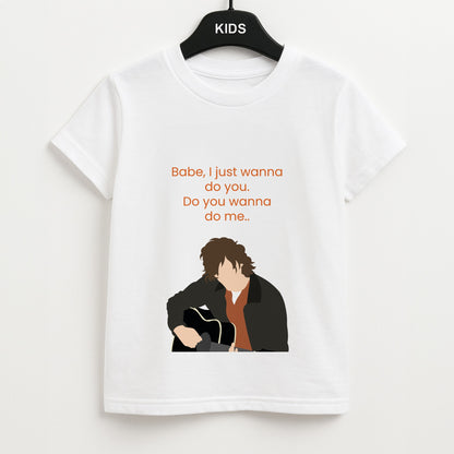 Babe I Just Wanna.. Unisex Kids T-Shirt