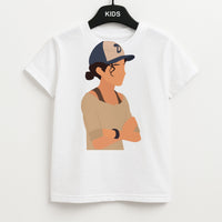 Clementine Faceless - TWD Kids T-Shirt